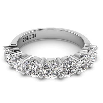 Shared Prong Diamond Band 1.75ct